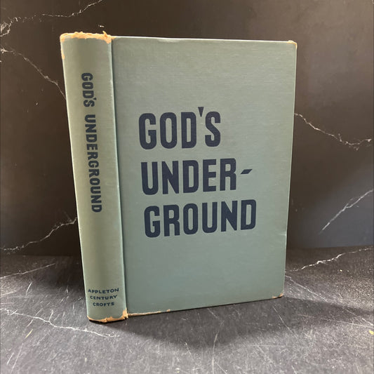 god's underground book, by father george as told to gretta palmer, 1949 Hardcover image 1