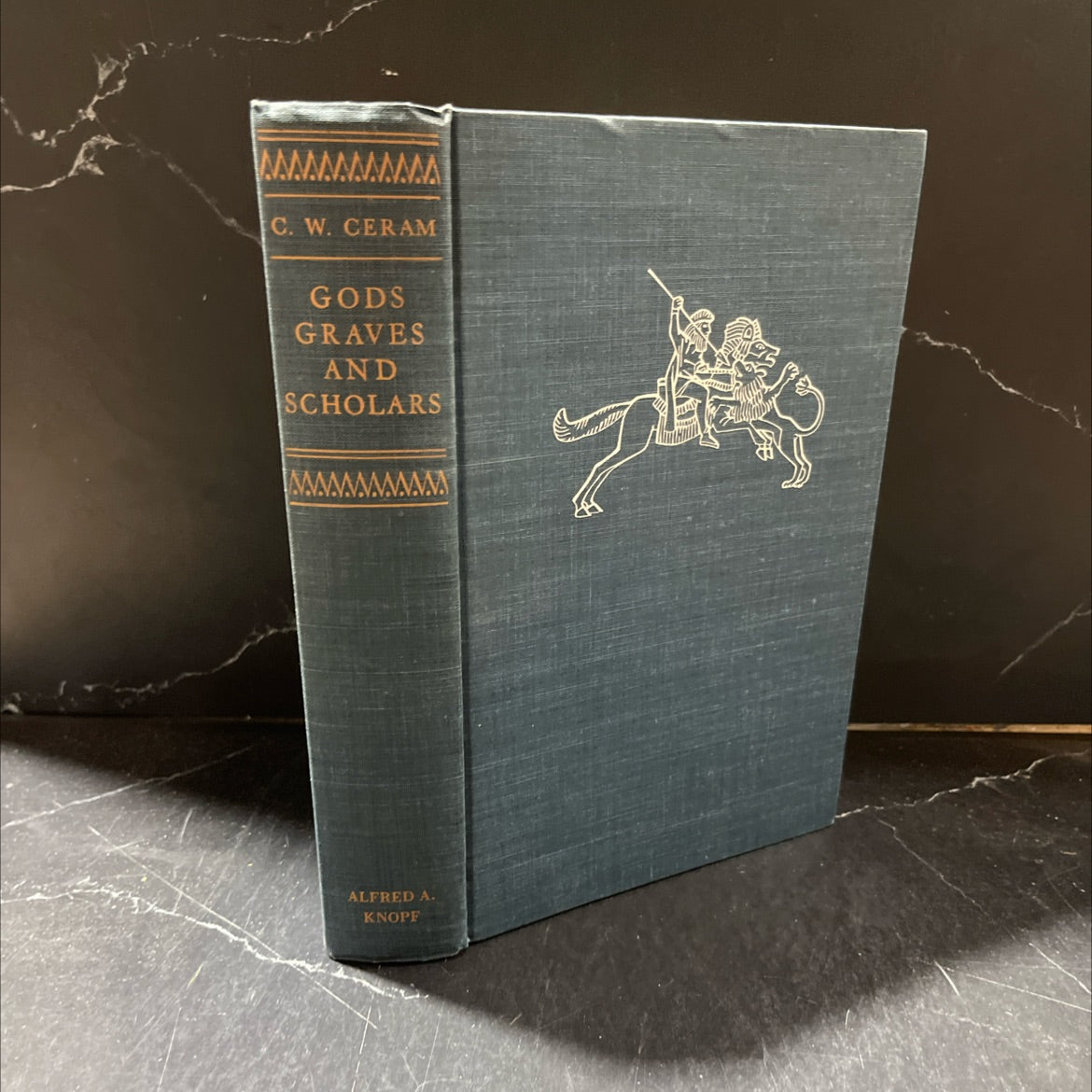 gods, graves, and scholars the story of archaeology book, by c. w. ceram, 1952 Hardcover image 1