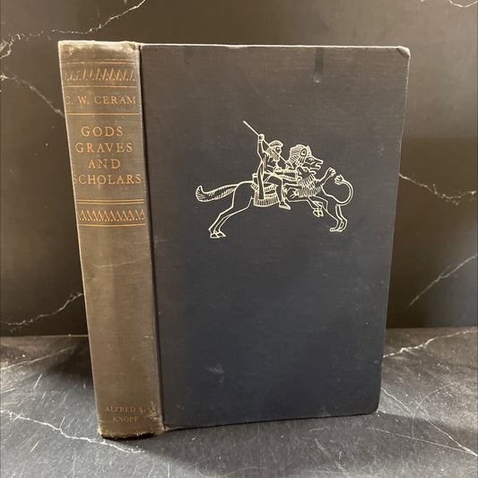 gods, graves, and scholars book, by C. W. Ceram, 1952 Hardcover image 1