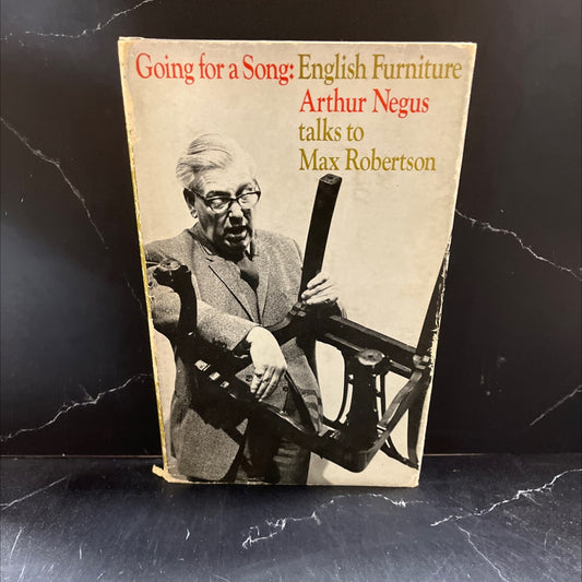 going for a song: english furniture book, by arthur negus, 1969 Hardcover image 1