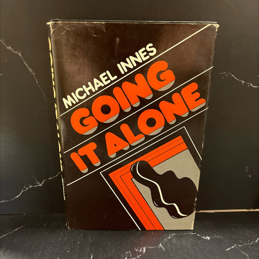 going it alone book, by michael innes, 1980 Hardcover image 1