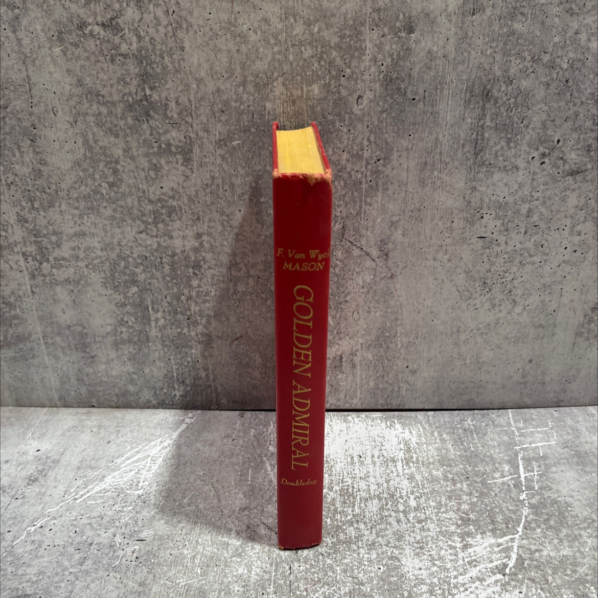 golden admiral book, by F. van Wyck Mason, 1953 Hardcover image 4