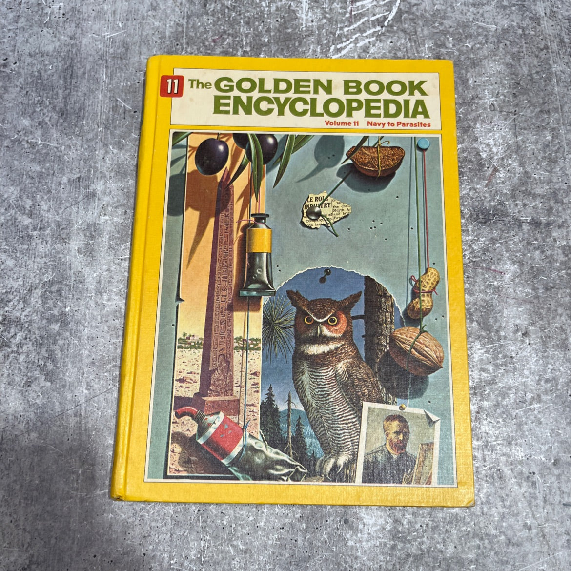golden book encyclopedia new revised edition volume 11-navy to parasites book, by bertha morris parker, 1970 Hardcover image 1