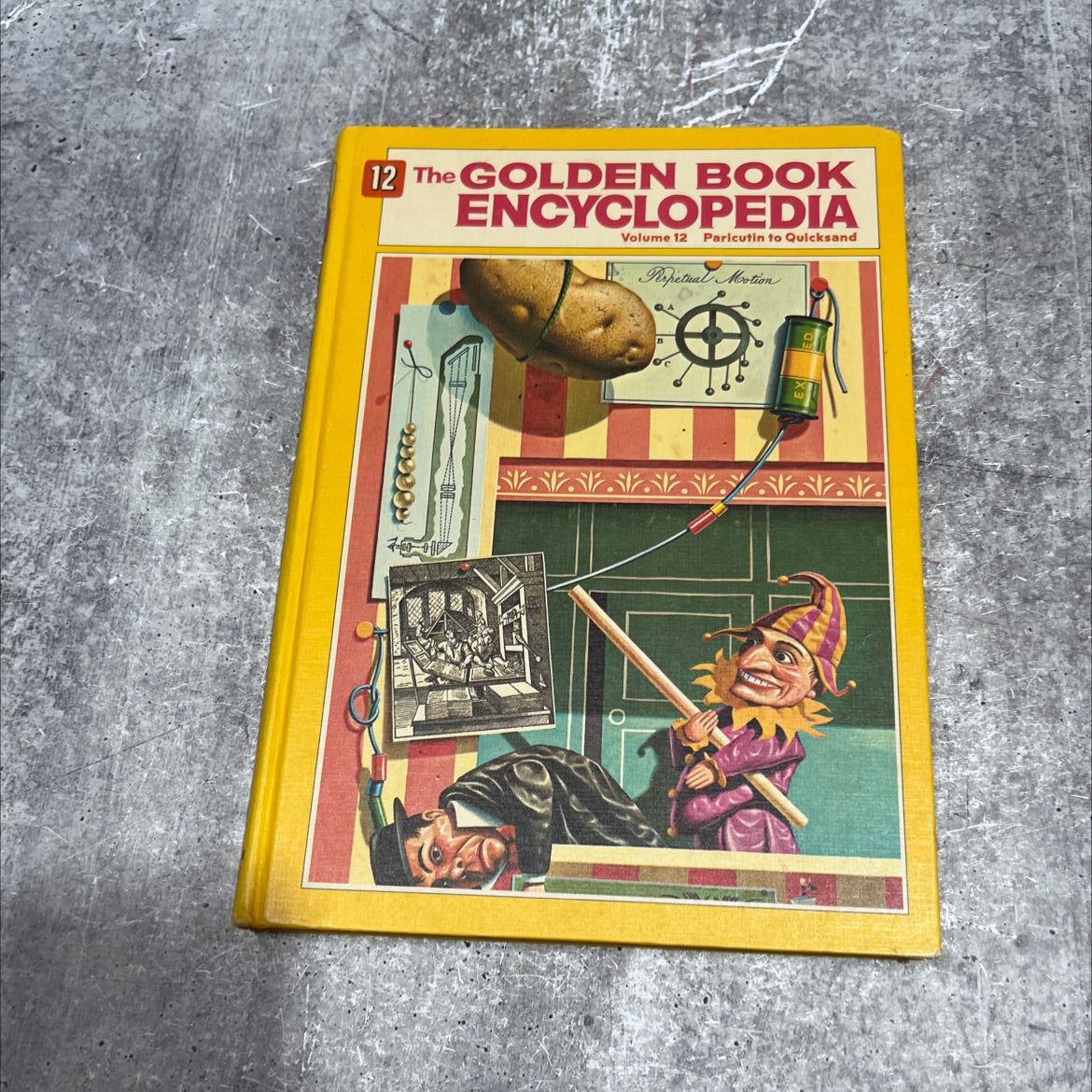 golden book encyclopedia new revised edition volume 12-paricutin to quicksand book, by bertha morris parker, 1970 image 1