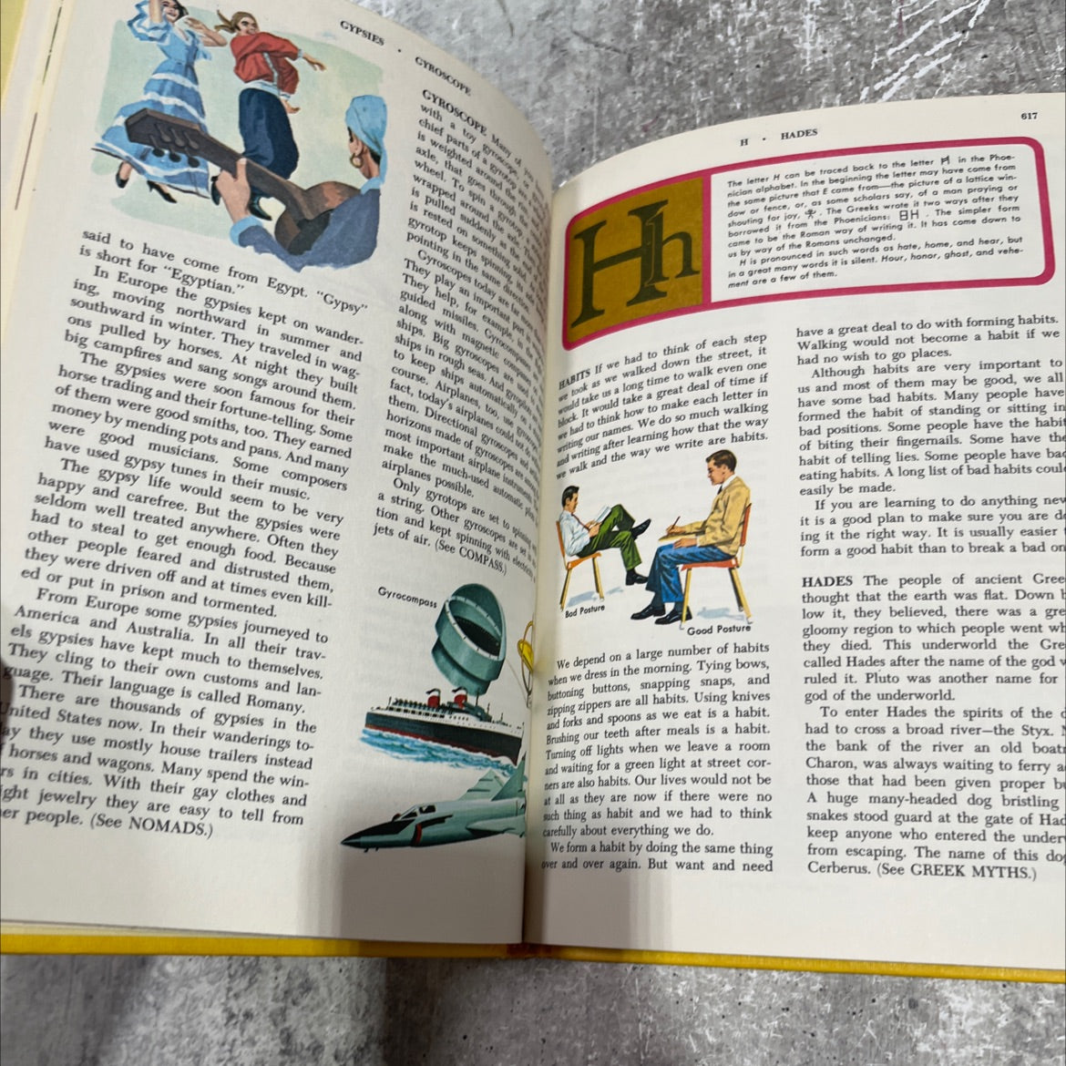 golden book encyclopedia new revised edition volume 7-ghost to houston book, by bertha morris parker, 1970 Hardcover image 4