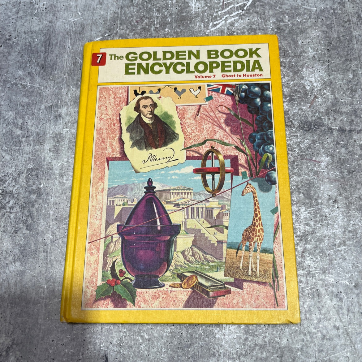 golden book encyclopedia new revised edition volume 7-ghost to houston book, by bertha morris parker, 1970 Hardcover image 1