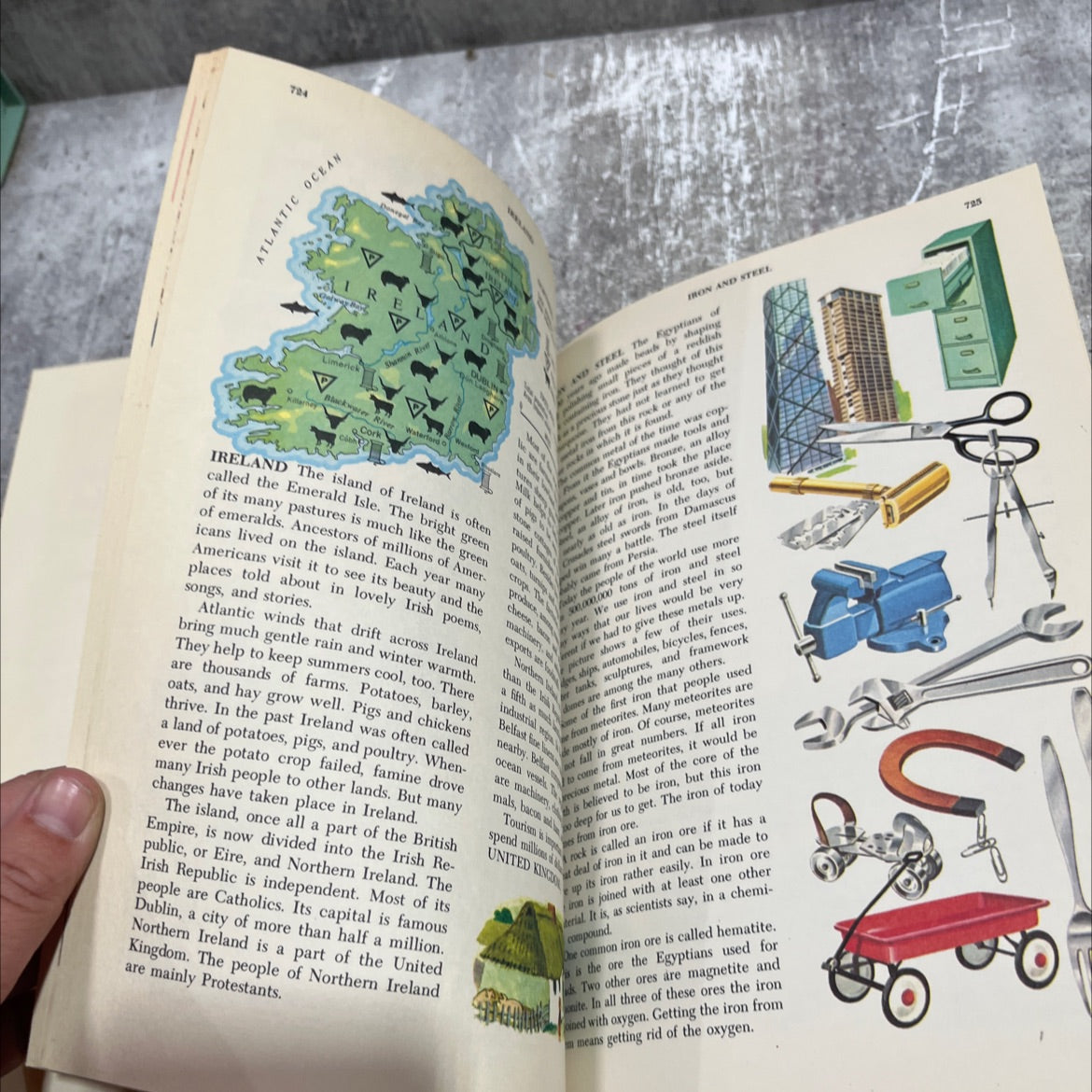 golden book encyclopedia new revised edition volume 8-hudson to korea book, by bertha morris parker, 1970 Hardcover image 4