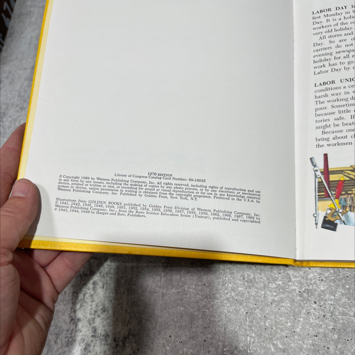 golden book encyclopedia new revised edition volume 9-labor day to matches book, by bertha morris parker, 1970 Hardcover image 3