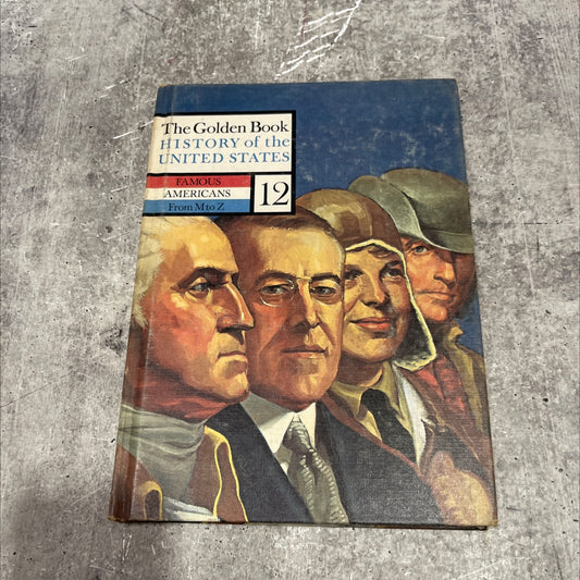 golden book history of the united states famous americans book, by irving werstein, peter lacey, herbert j. sanborn, image 1