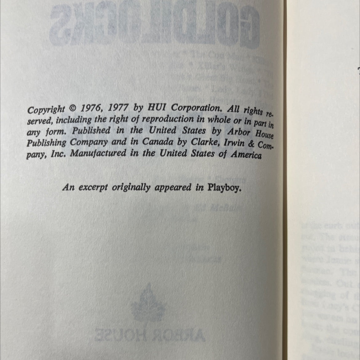 goldilocks book, by ed mcbain, 1977 Hardcover image 3