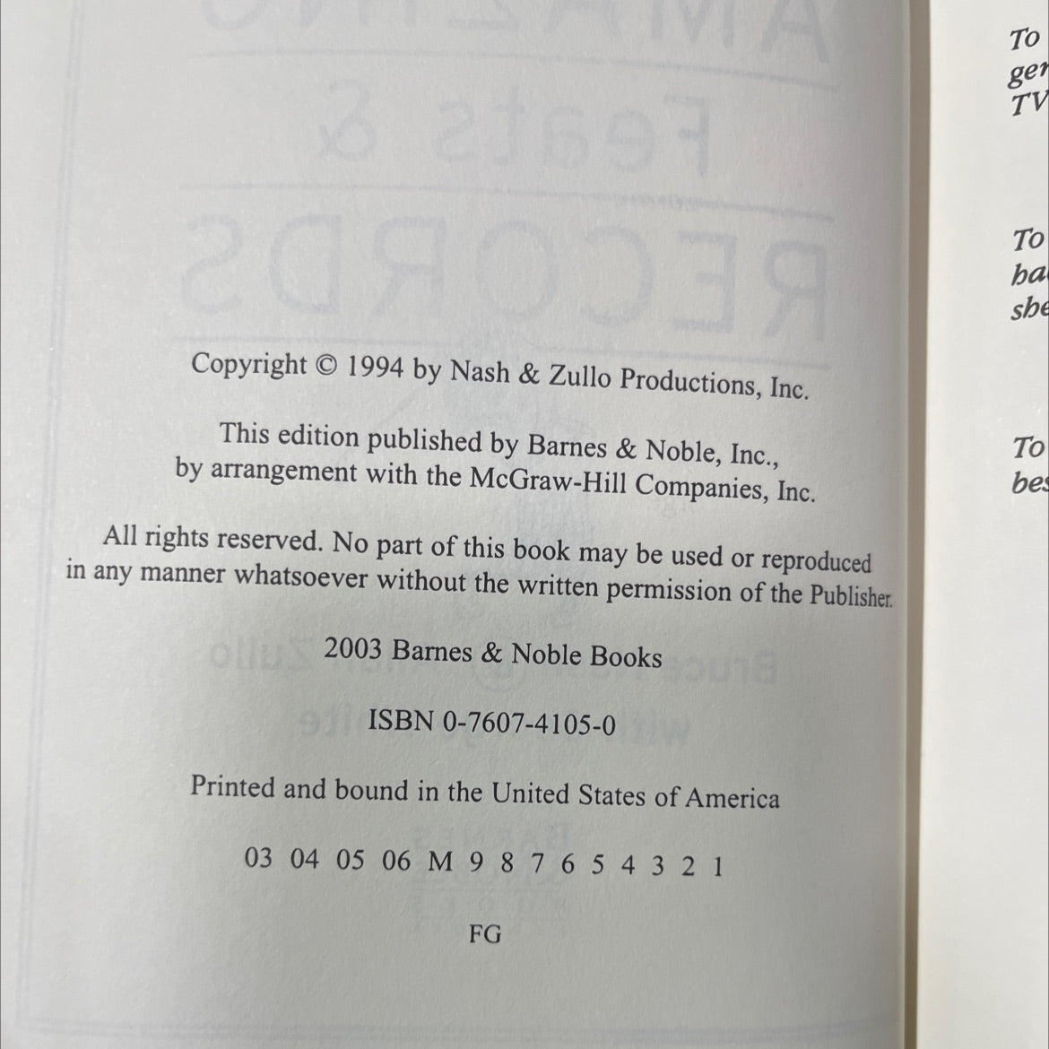 golf nut's book of amazing feats & records book, by Bruce Nash & Allan Zullo with George White, 2003 Hardcover image 3