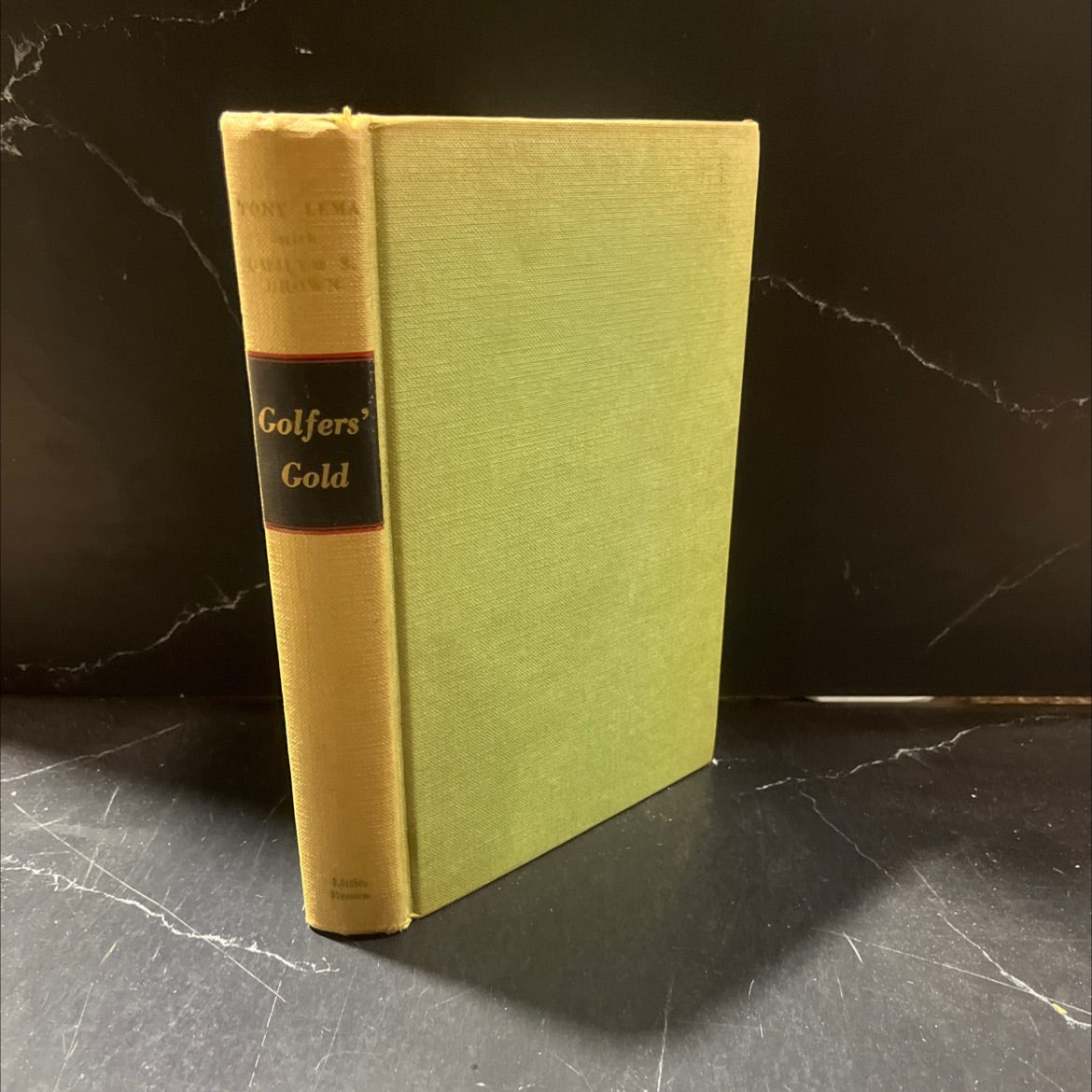 golfers' gold an inside view of the pro tour book, by tony lema with gwilym s. brown, 1964 Hardcover image 1