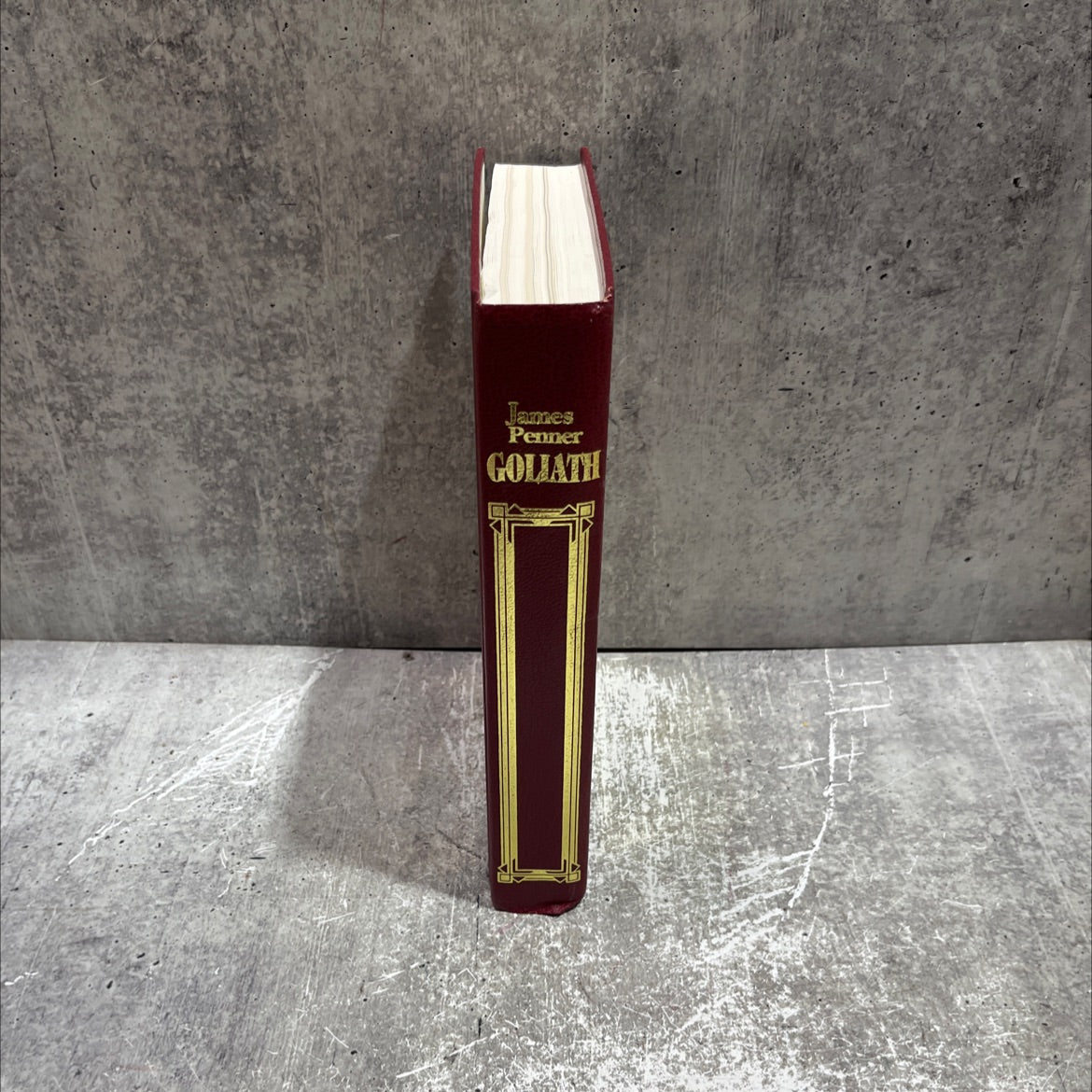 goliath the life of robert schuller book, by james penner, 1992 Hardcover image 4