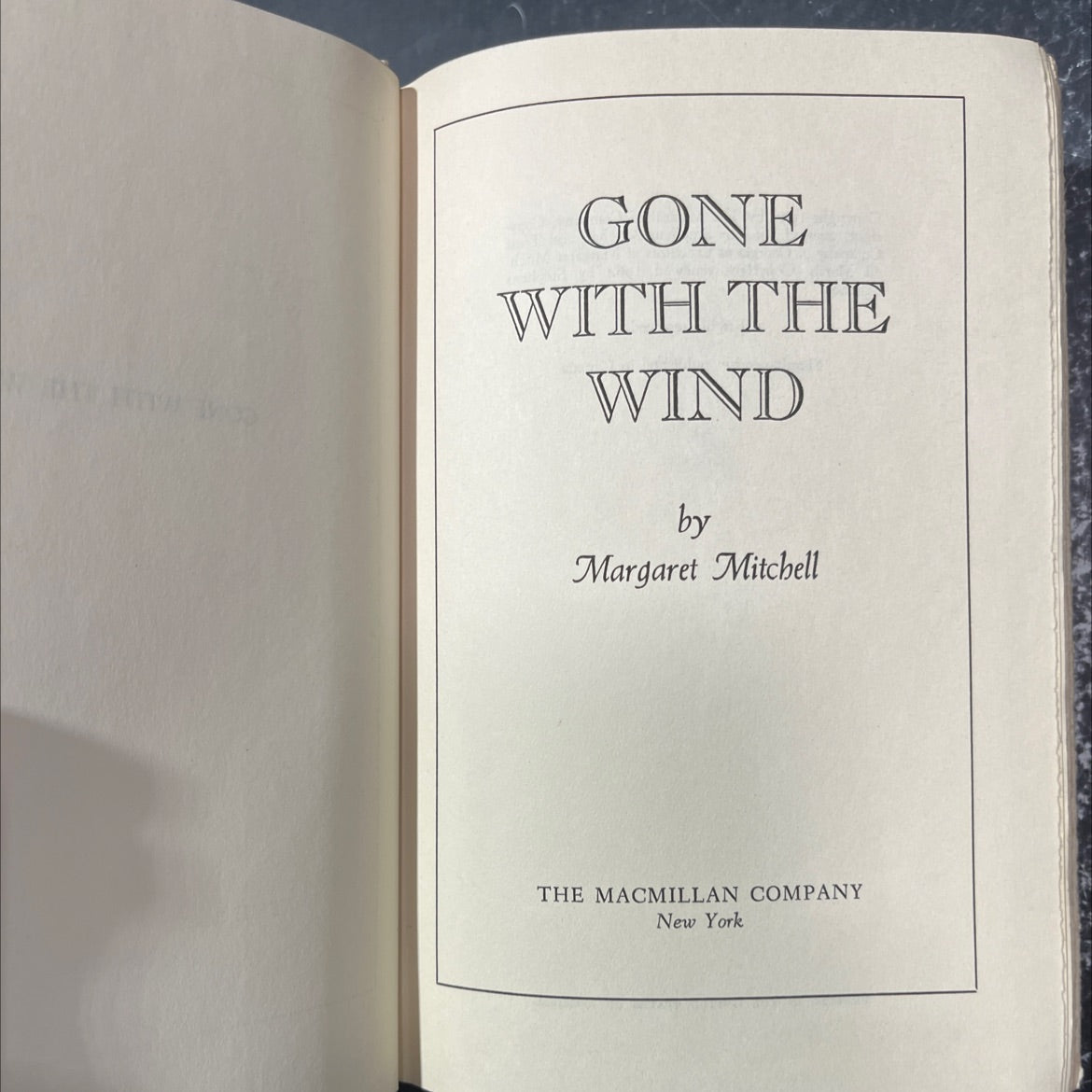 gone with the wind book, by Margaret Mitchell, 1964 Hardcover image 2