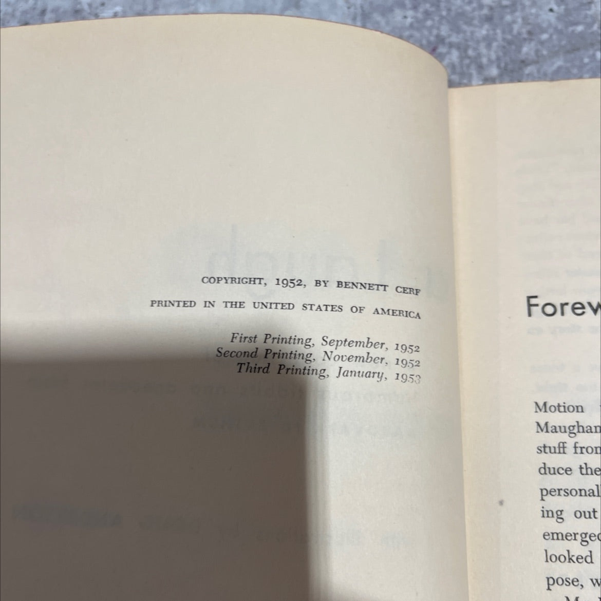 good for a laugh book, by bennett cerf, 1952 Hardcover image 3