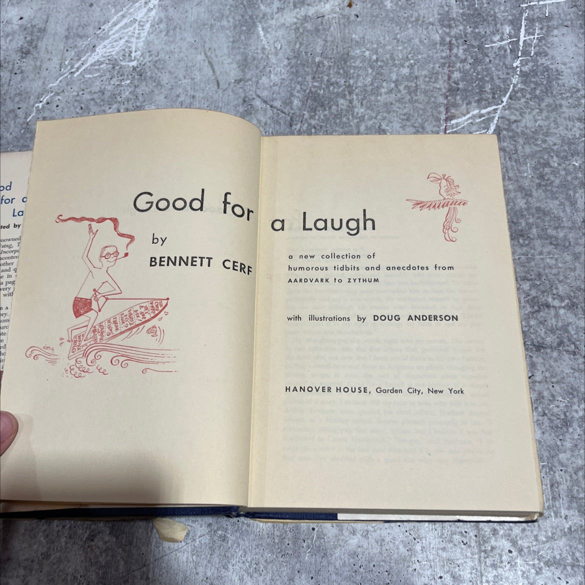 good for a laugh book, by bennett cerf, 1952 Hardcover image 2