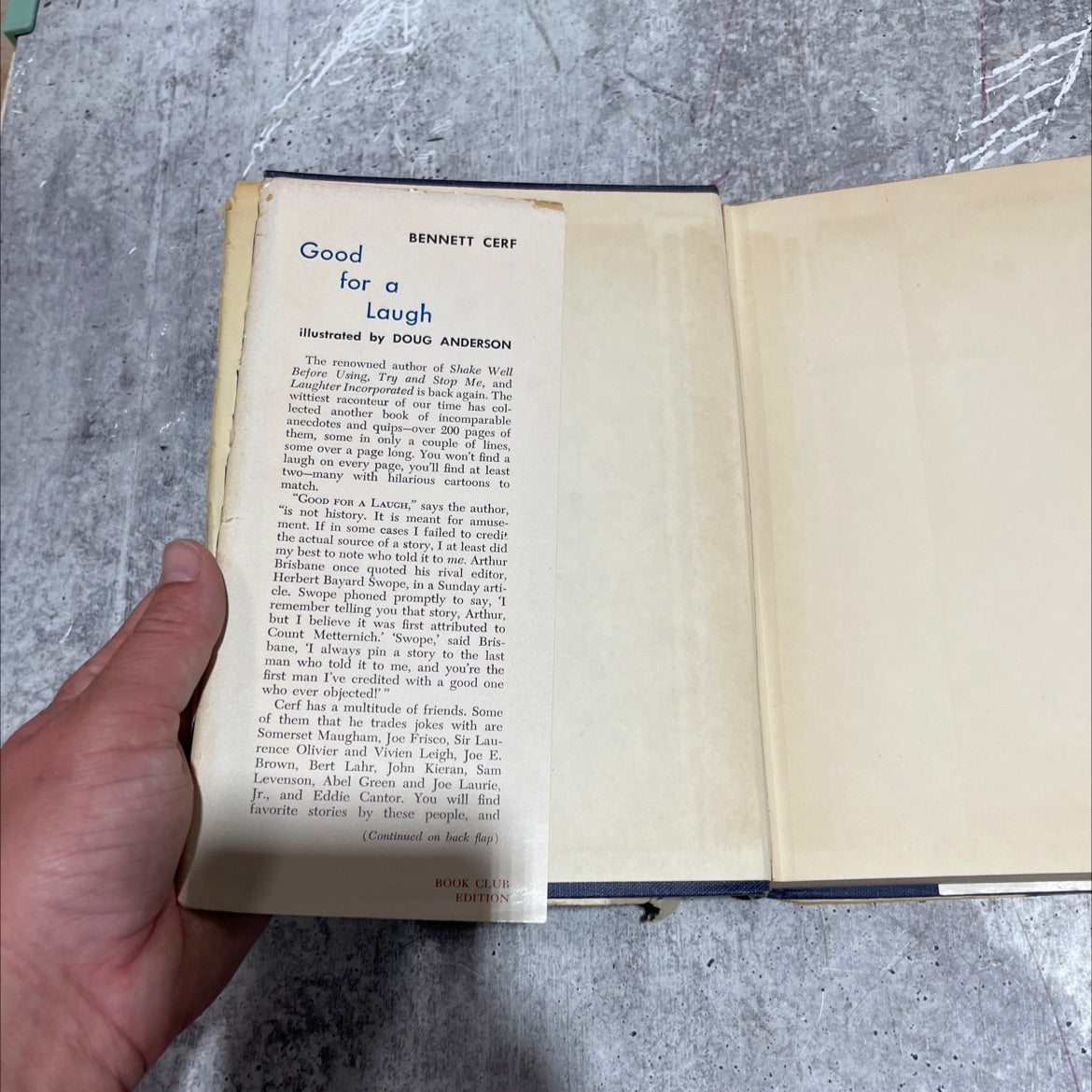 good for a laugh book, by bennett cerf, 1952 Hardcover image 4