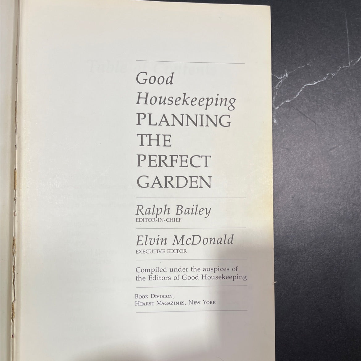 good housekeeping planning the perfect garden book, by ralph bailey, 1976 Hardcover, Vintage image 2