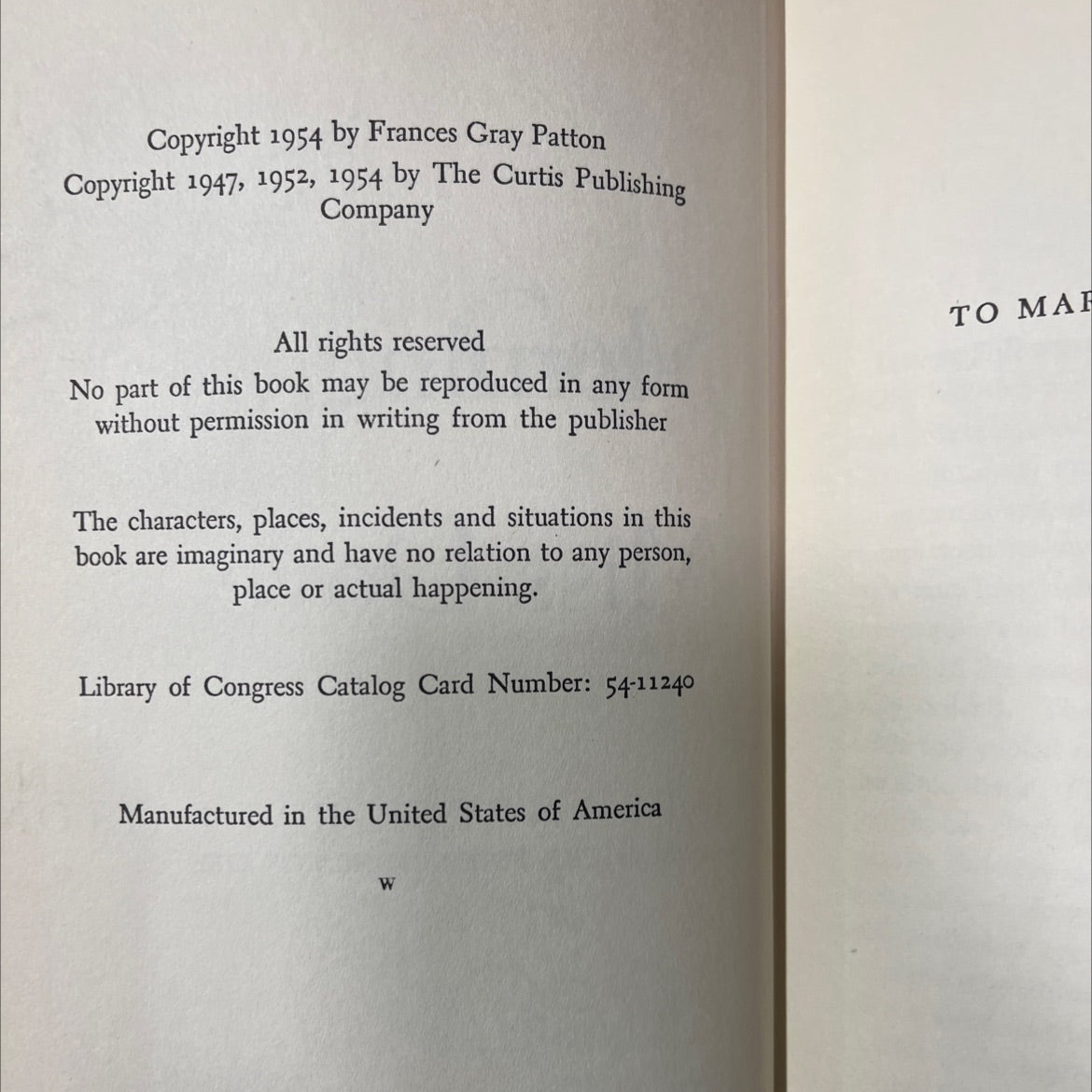 good morning, miss dove book, by frances gray patton, 1954 Hardcover image 3