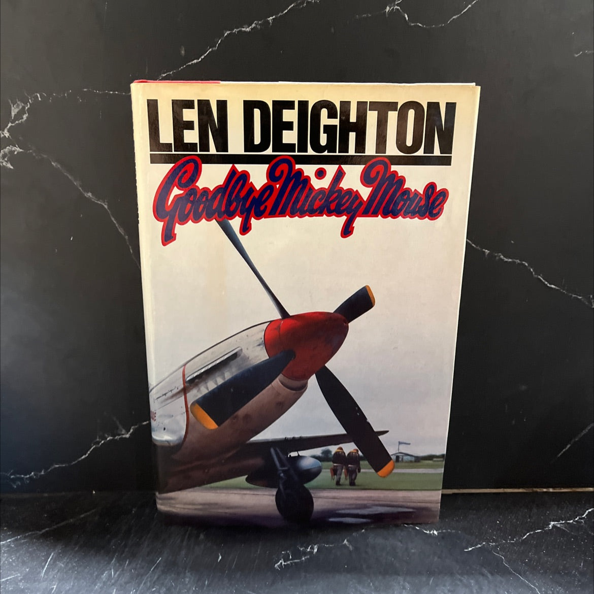 goodbye, mickey mouse book, by Len Deighton, 1982 Hardcover image 1