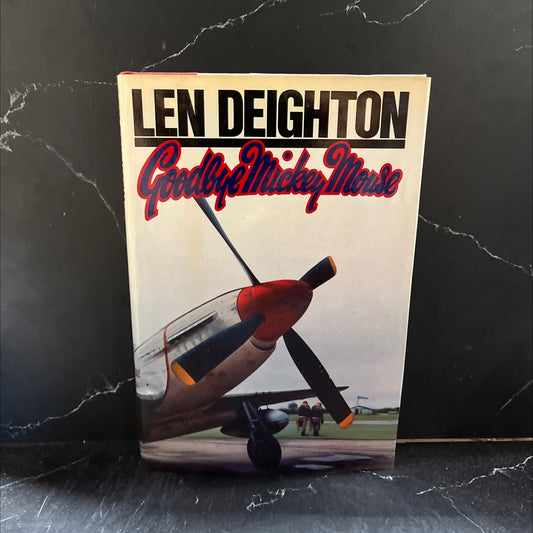 goodbye, mickey mouse book, by Len Deighton, 1982 Hardcover image 1