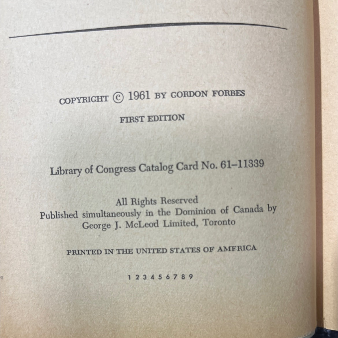 goodbye to some too near the sun book, by gordon forbes, 1961 Hardcover image 3