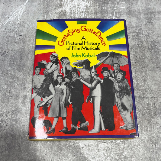 gottaging cotta dance pictorial history of film musicals book, by john kobal, 1972 Hardcover image 1