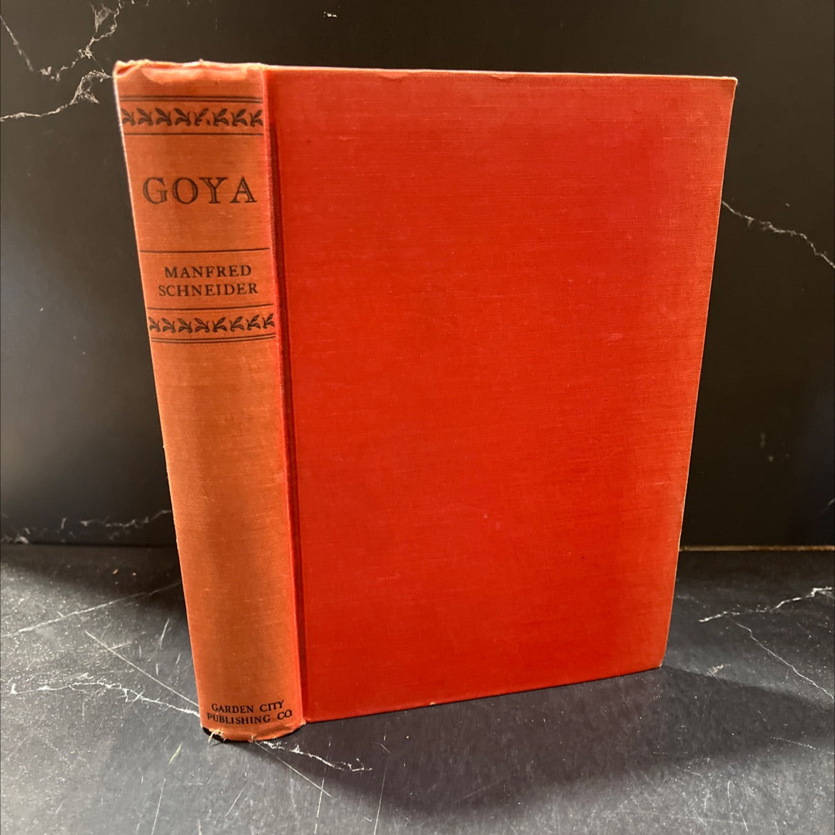 goya a portrait of the artist as a man book, by manfred schneider, 1938 Hardcover image 1