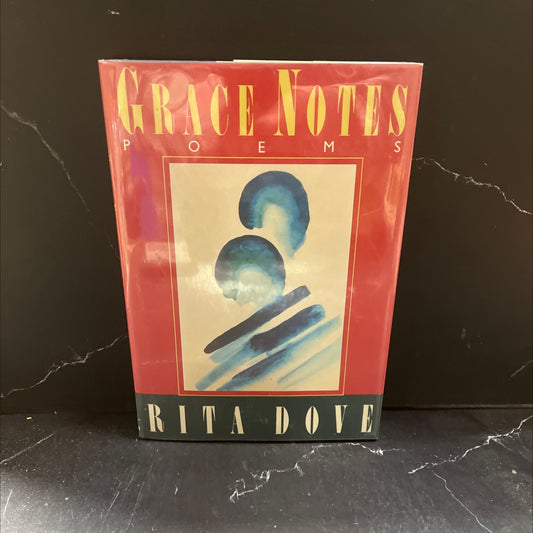 SIGNED grace notes poems book, by rita dove, 1989 Hardcover, First Edition, Vintage image 1