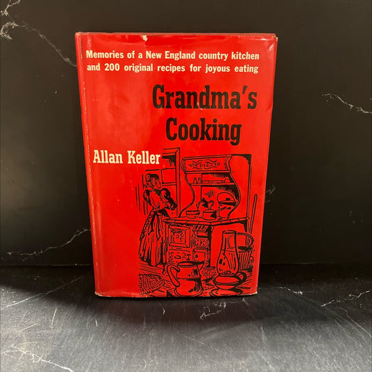 grandma's cooking book, by allan keller, 1955 Hardcover image 1
