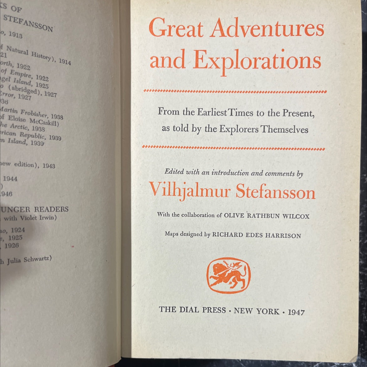 great adventures and explorations from the earliest times to the present, as told by the explorers themselves book, by image 2
