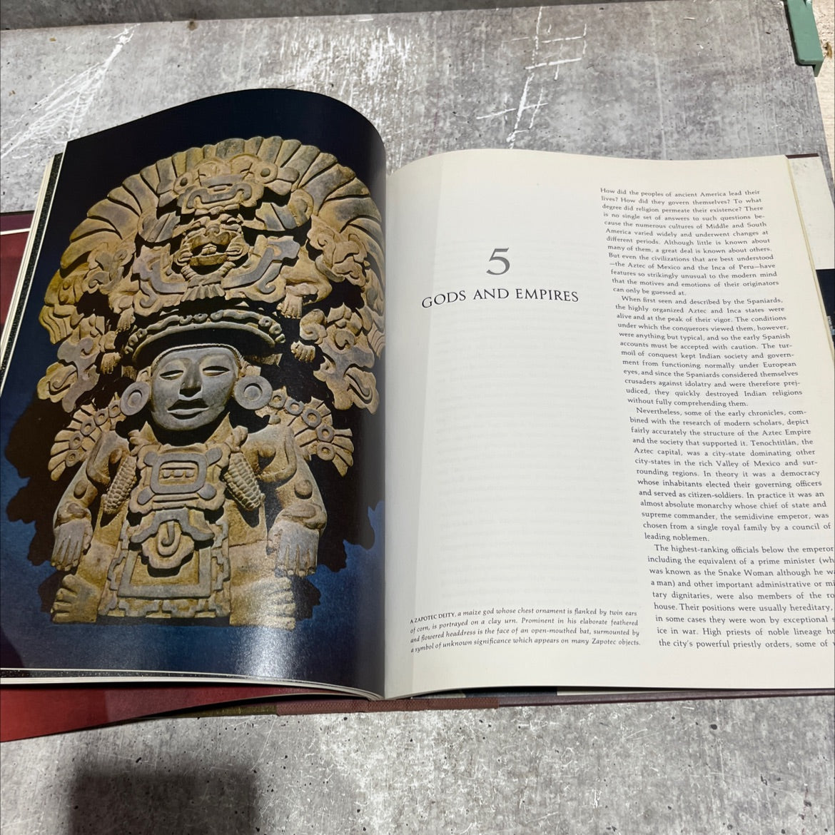 great ages of man a history of the world's cultures ancient america book, by jonathan norton leonard, 1972 Hardcover image 4