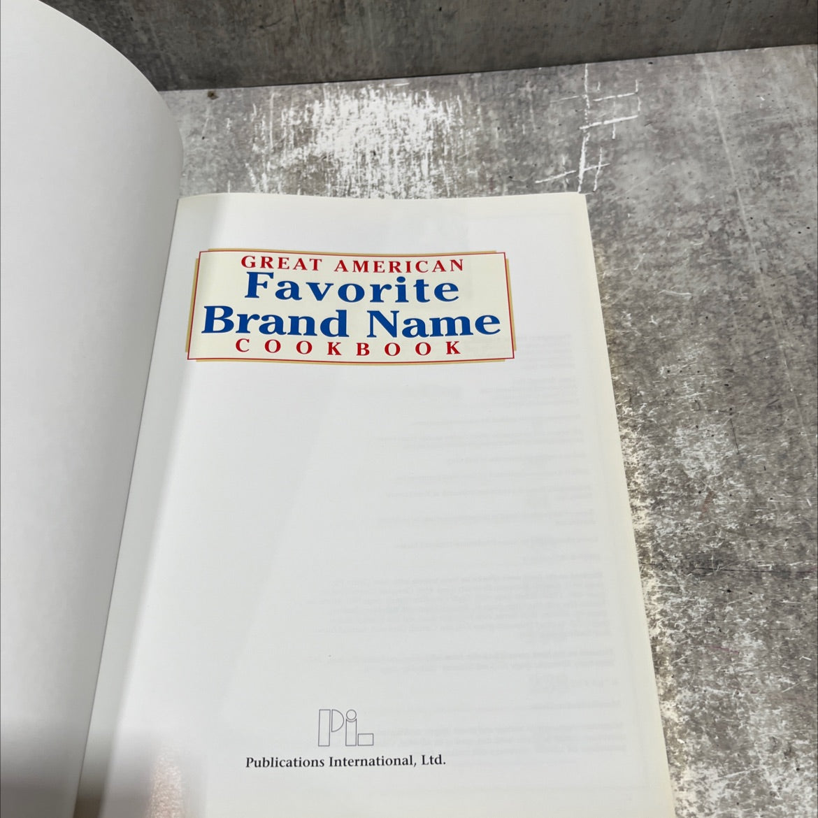 great american favorite brand name cookbook book, by unknown, 1993 Hardcover image 2