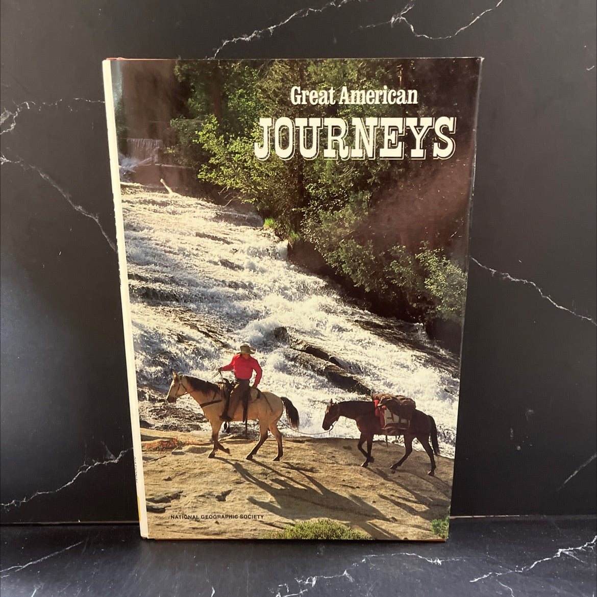 great american journeys book, by national geographic society, 1989 Hardcover image 1