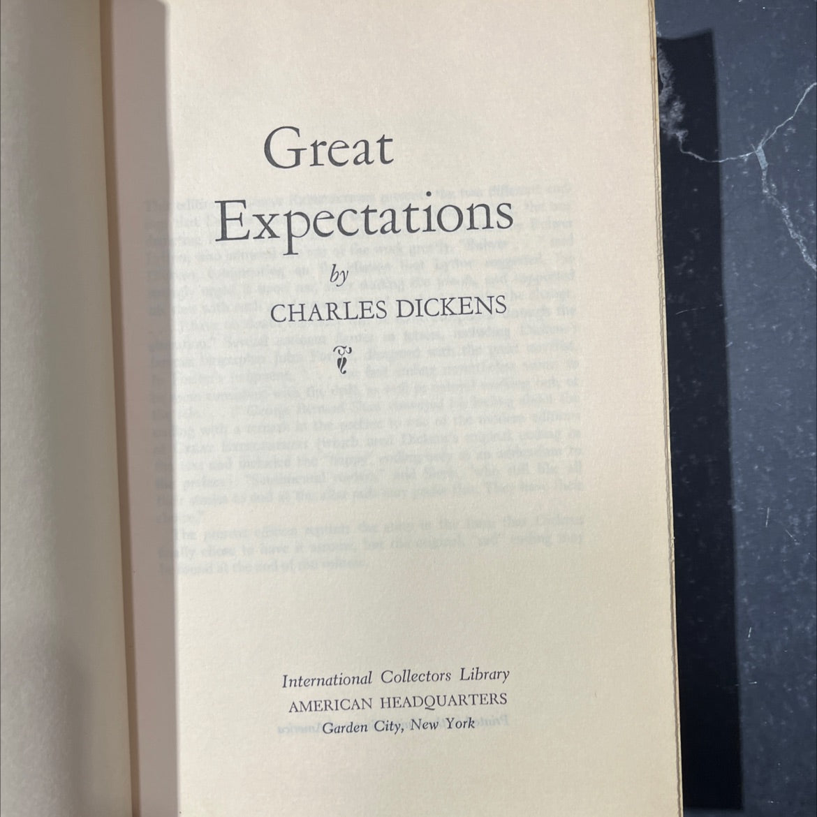 great expectations book, by charles dickens, 1970 Hardcover image 2