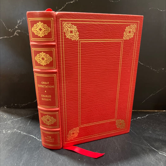 great expectations book, by charles dickens, 1977 Leather image 1