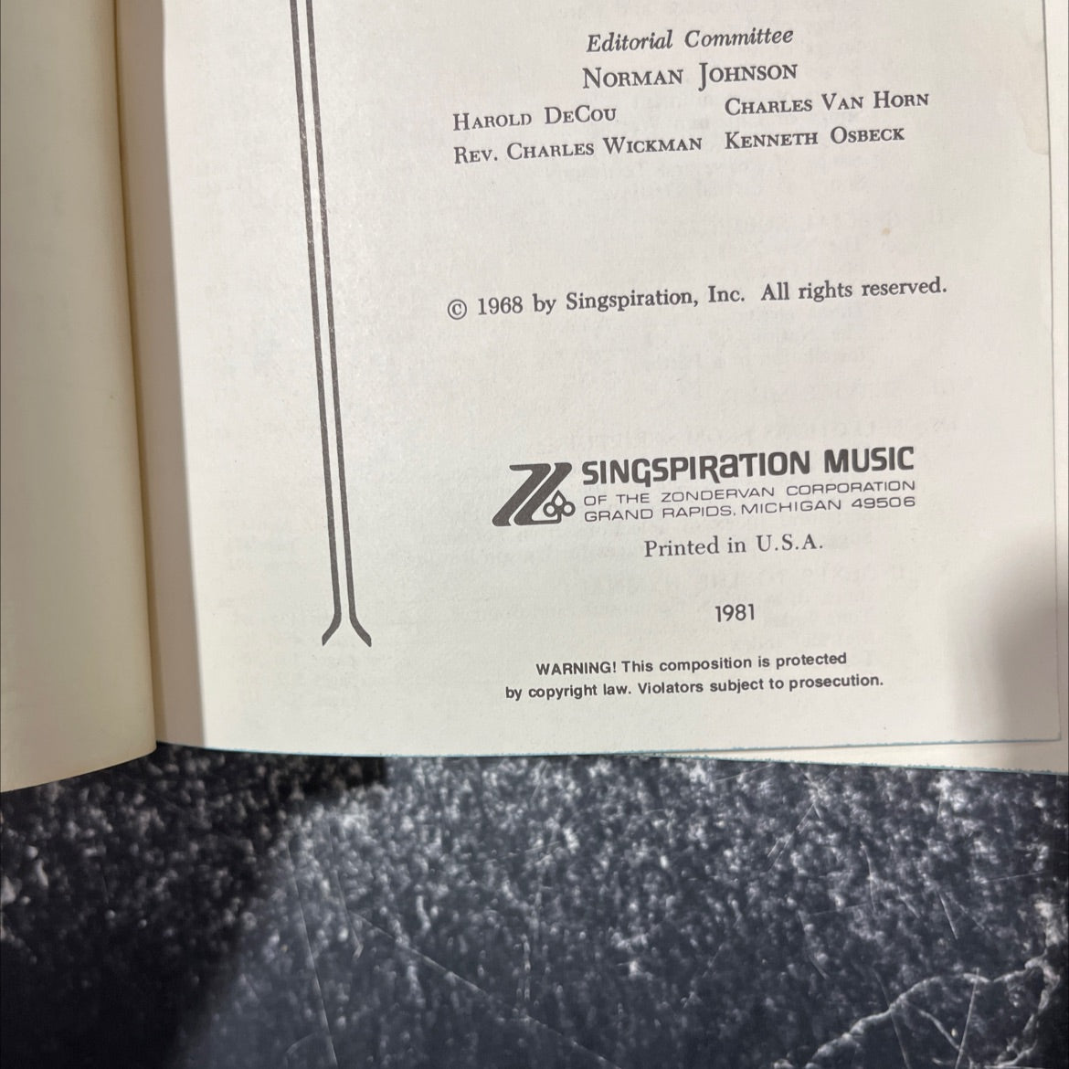 great hymns of the faith book, by john w. peterson, 1981 Hardcover image 3