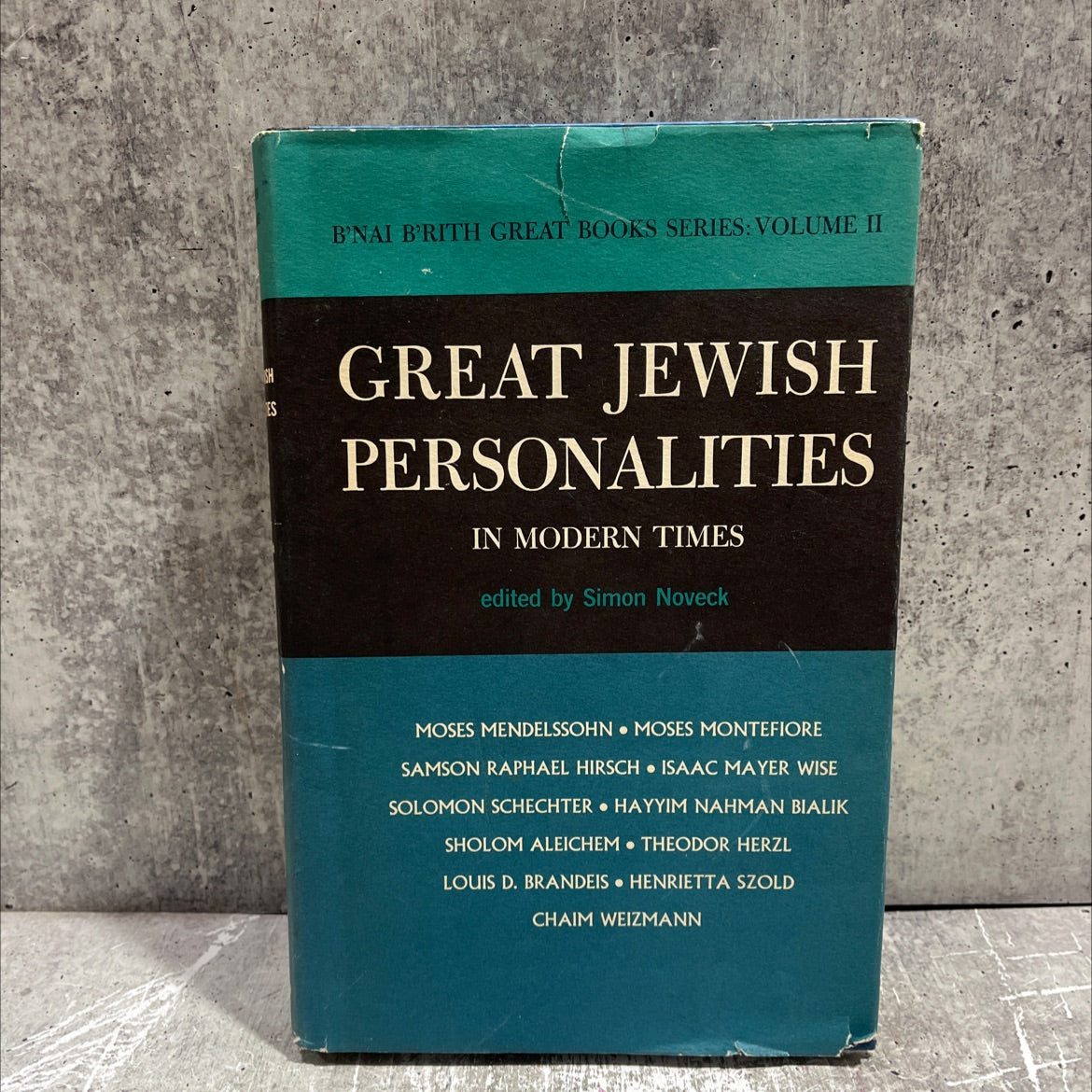 great jewish personalities in modern times book, by simon noveck, 1961 Hardcover image 1