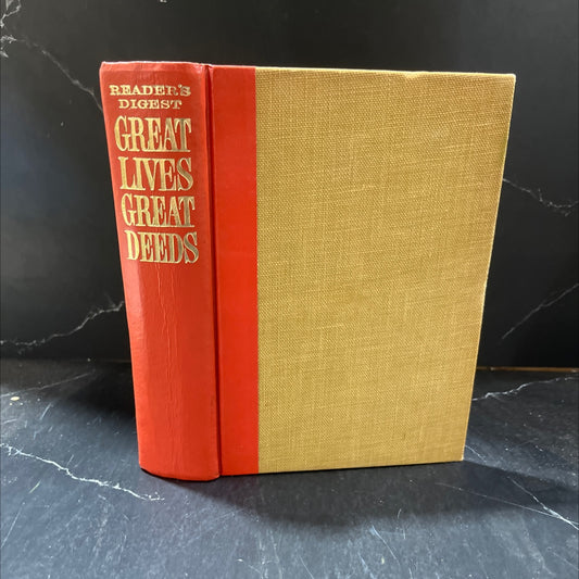 great lives, great deeds book, by The Reader's Digest Association, Inc., 1964 Hardcover image 1