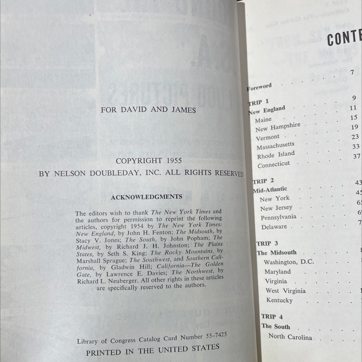 great northern emp around the u.s.a. in 1,000 pictures book, by a. milton runyon, vilma f. bergane, 1955 Hardcover image 3