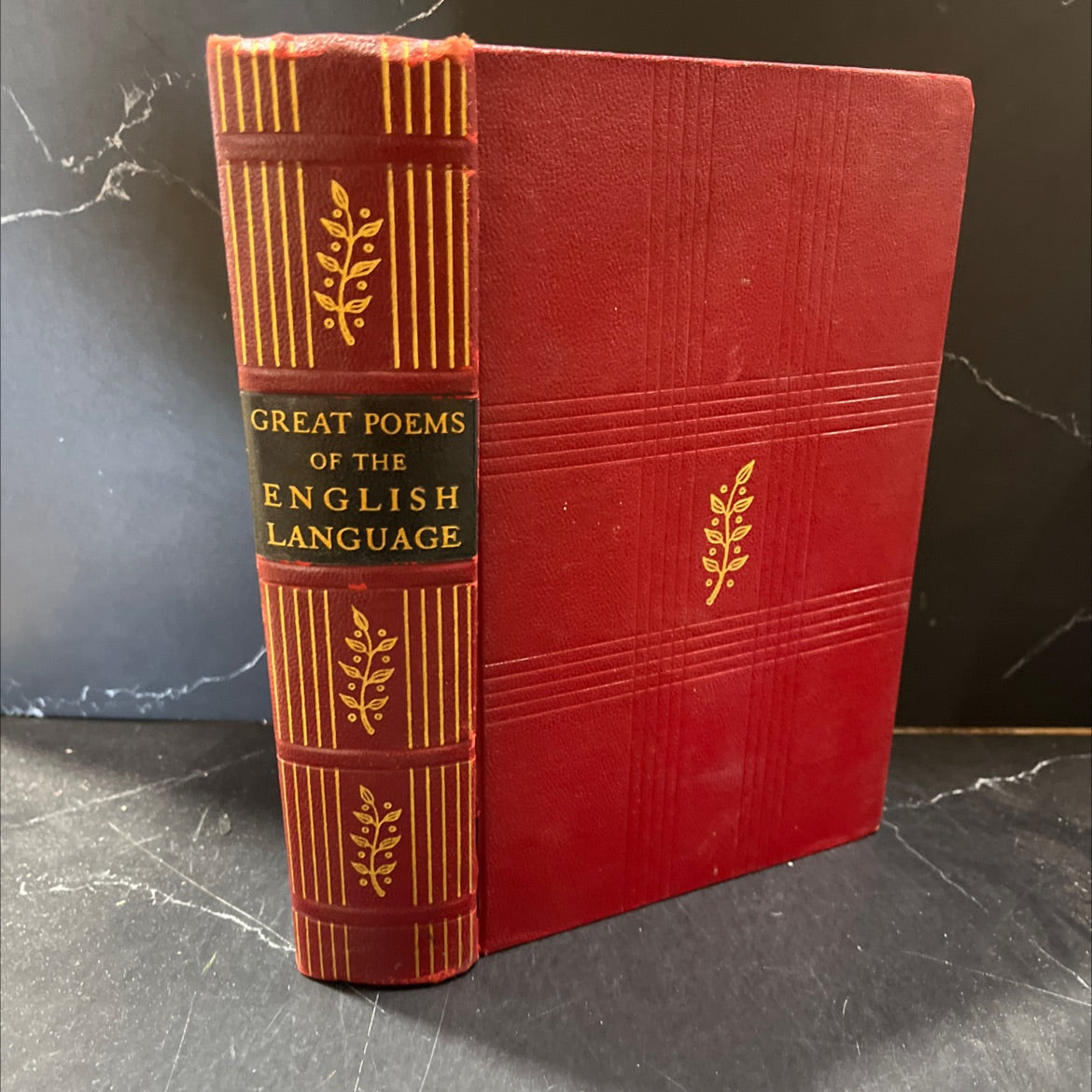 great poems of the english language an anthology book, by luce wallace, alvin briggs, 1936 Hardcover image 1