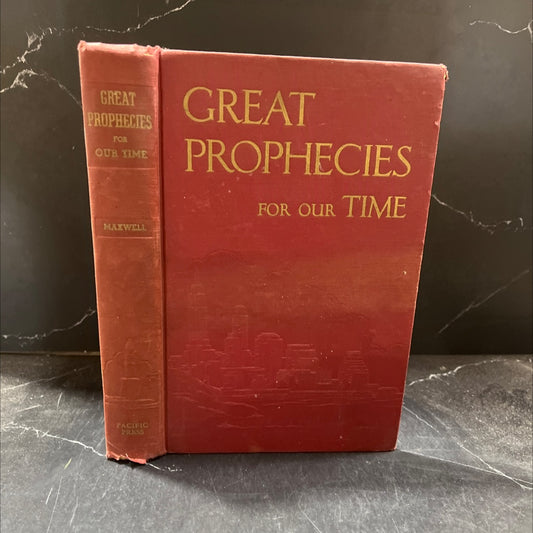 great prophecies for our time book, by arthur s. maxwell, 1943 Hardcover image 1