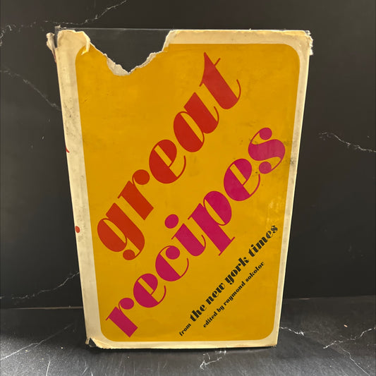 great recipes from the new york times book, by raymond a. sokolov, 1973 Hardcover image 1