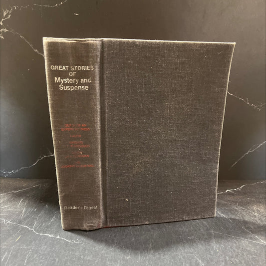 great stories of mystery and suspense book, by various, 1986 Hardcover image 1