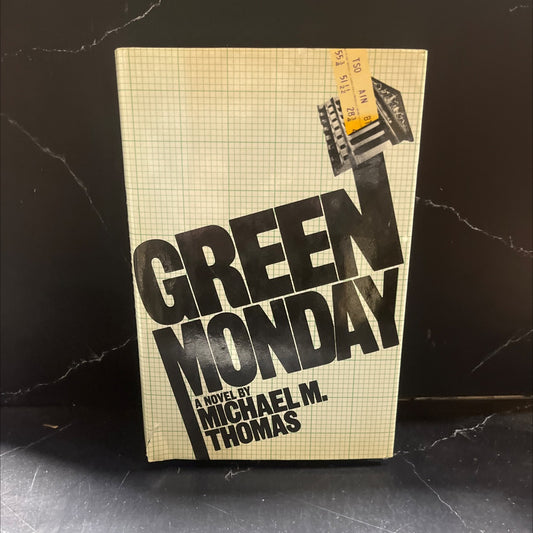 green monday book, by michael m. thomas, 1980 Hardcover image 1