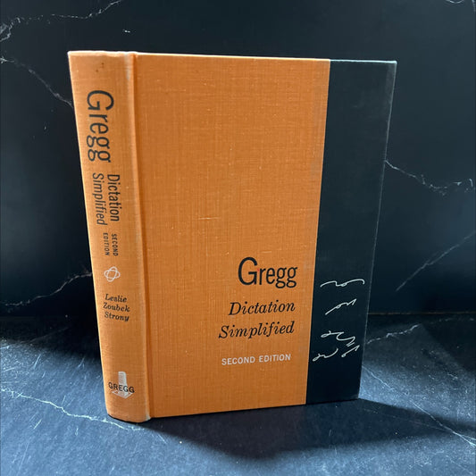 gregg dictation simplified, second edition book, by charles rader, 1955 Hardcover image 1