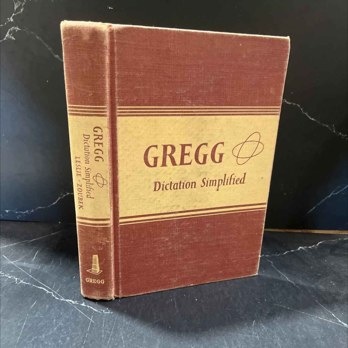 gregg dictation simplified book, by louis a. leslie and charles e. zoubek, 1949 Hardcover image 1