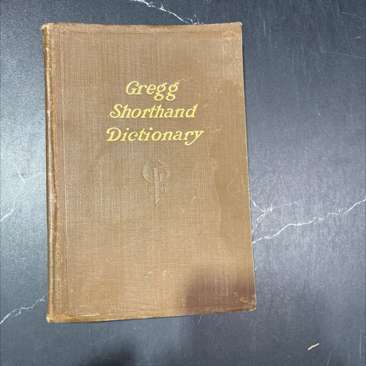 gregg shorthand dictionary book, by john robert gregg, 1916 Hardcover image 1