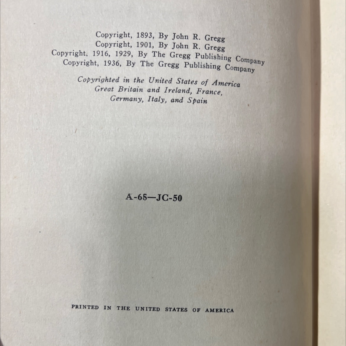 gregg shorthand manual for the functional method book, by louis a. leslie, 1936 Hardcover image 3