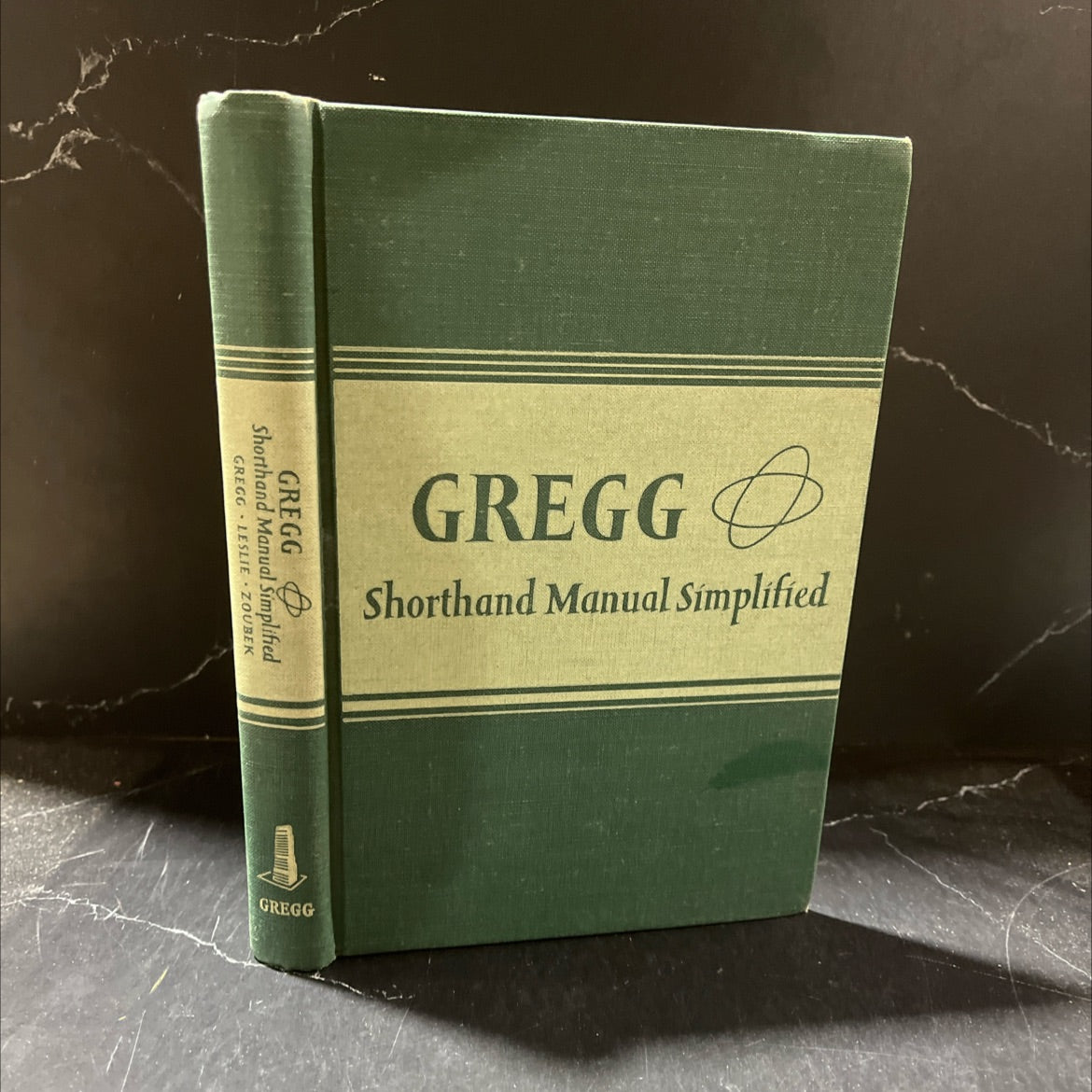 gregg shorthand manual simplified book, by john robert gregg, louis a. leslie, charles e. zoubek, 1949 Hardcover image 1